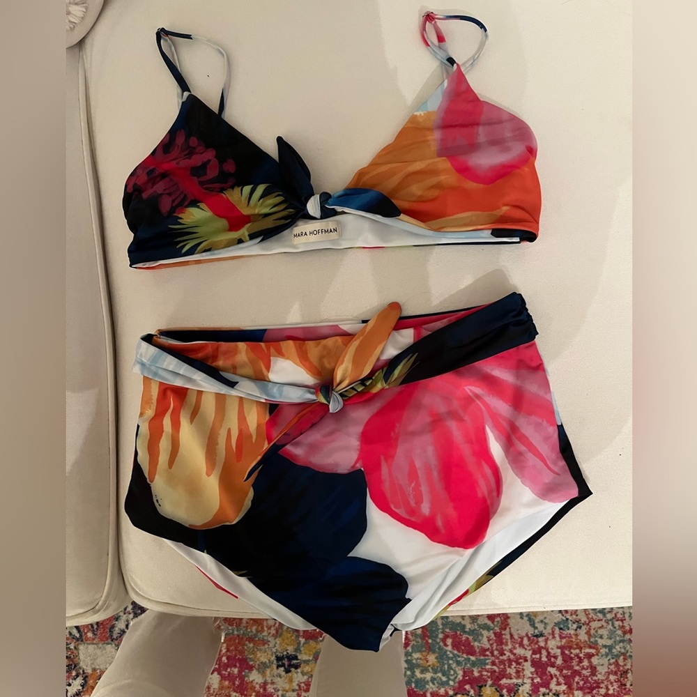 Mara Hoffman Large swimsuit set (top and bottom)